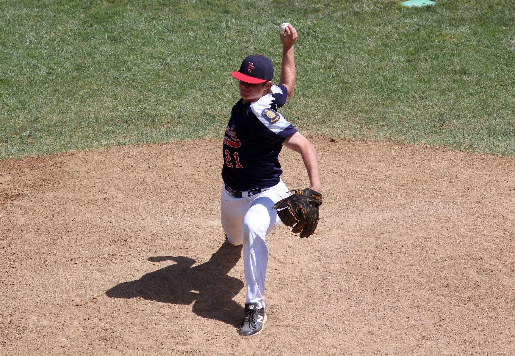 Chippewa Falls Post 77 senior legion baseball vs Superior Post 435 7-21-22
